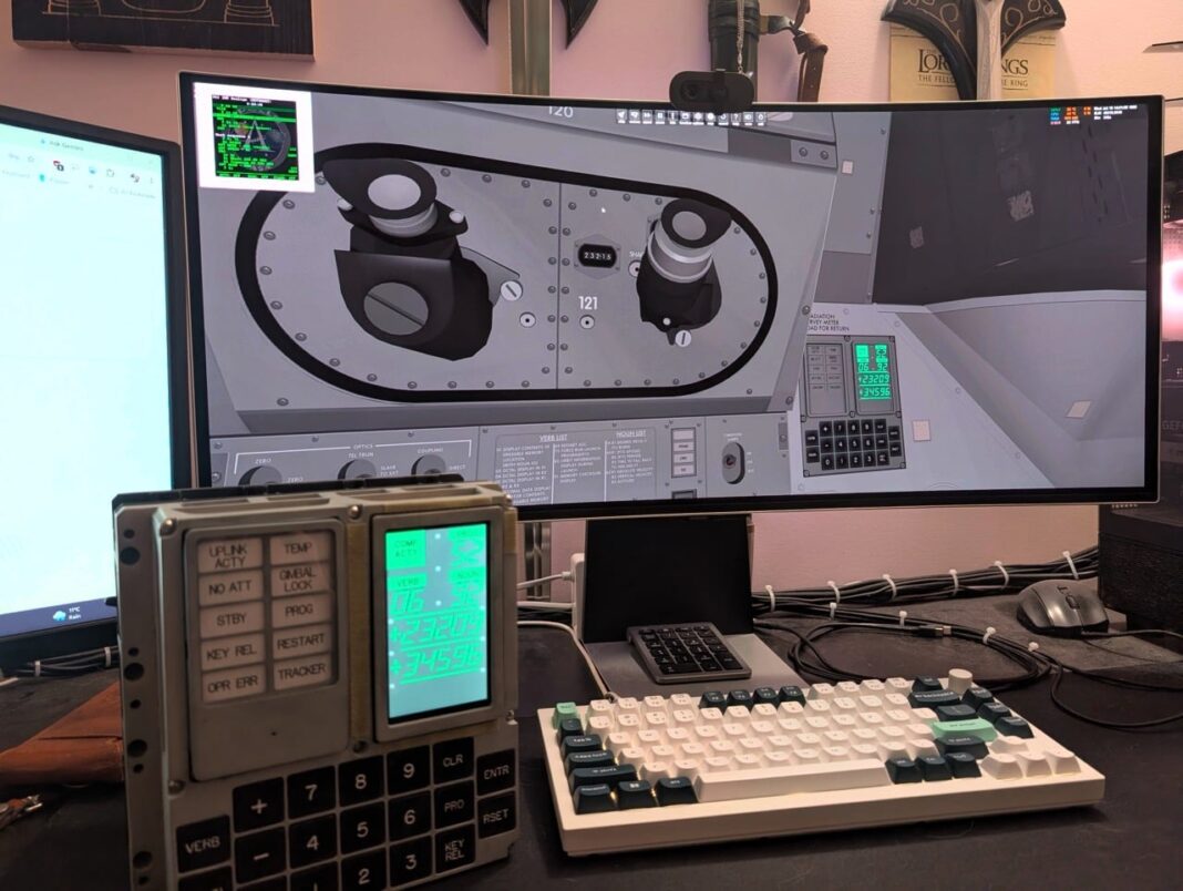 Design System Raspberry Pi Recreate Apollo’s Moon Computer With Raspberry Pi