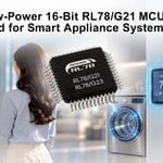 Low-Power MCUs Target Smart Appliance Control