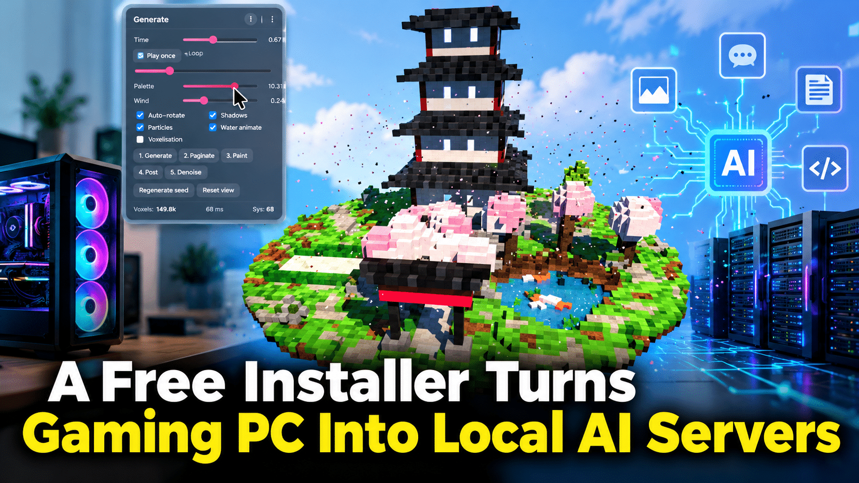 Pc Server Components A Free Installer Turns Gaming PC Into Local AI Servers